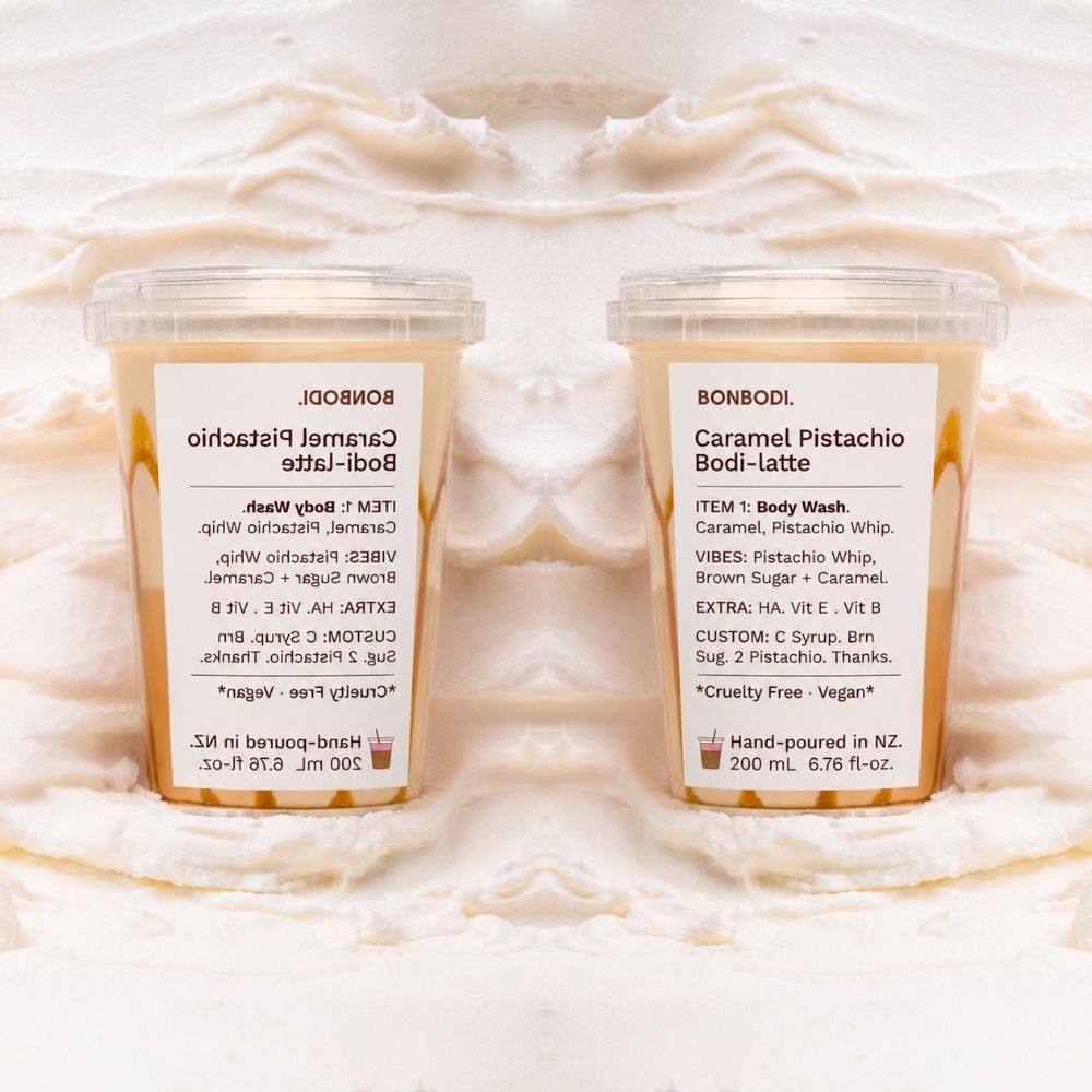 Pistachio Caramel Bodi-latte