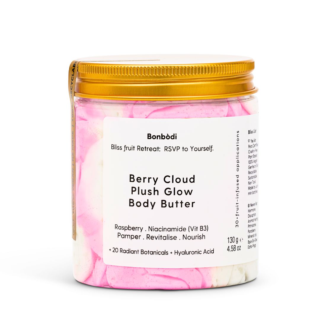 Berry Cloud Plush Glow Body Butter 🍓  Bliss ƒruit Retreat 130g / 4.58 oz