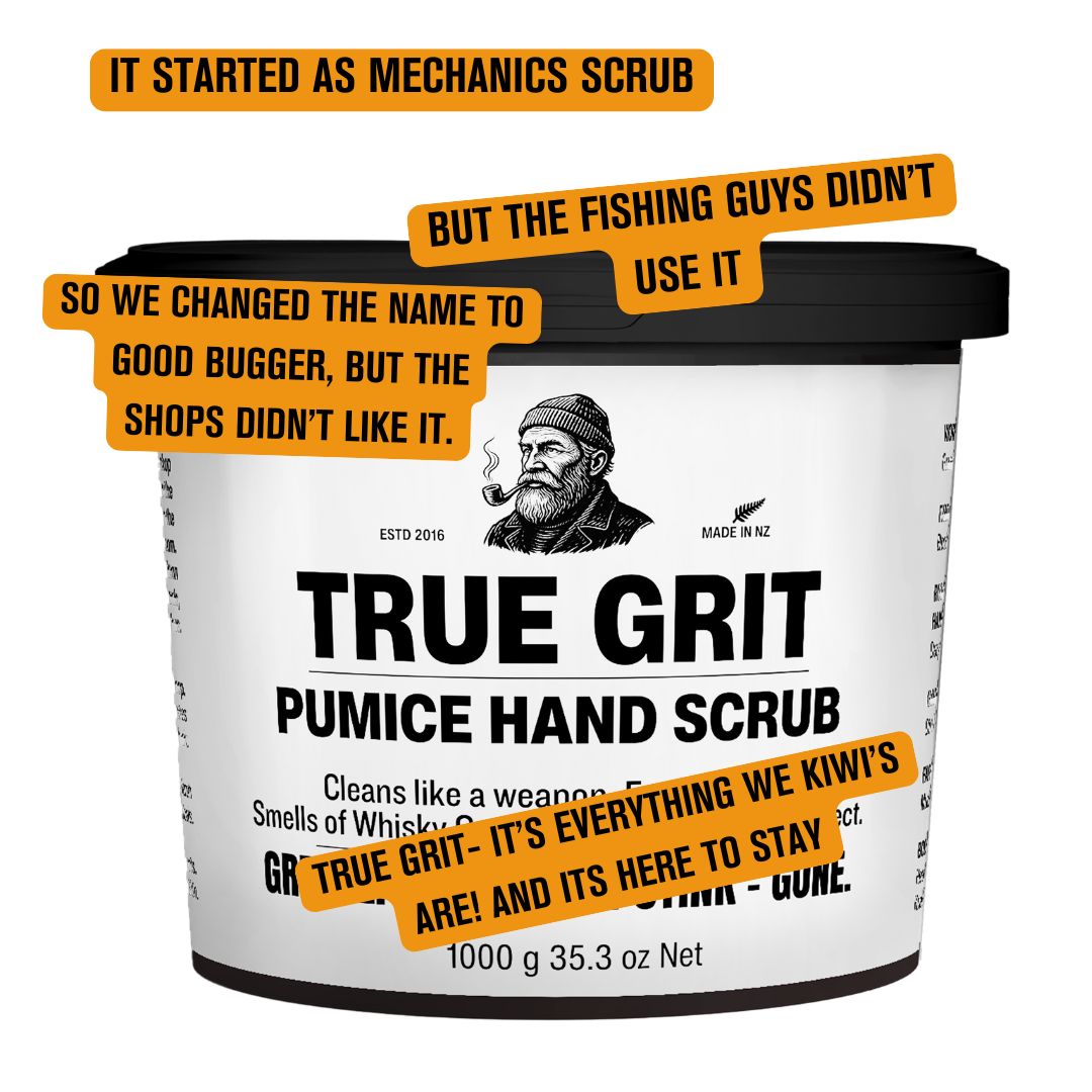 TRUE GRIT HAND SCRUB - Big 1Ltr