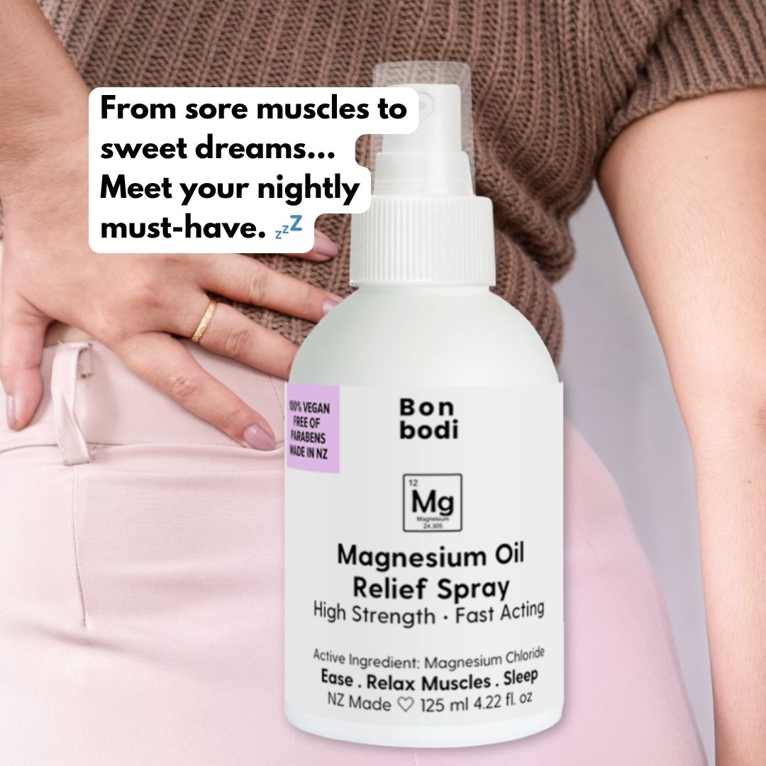 Magnesium Soothing Oil Spray – Now Bigger and Dreamier! The Bonbon Factory