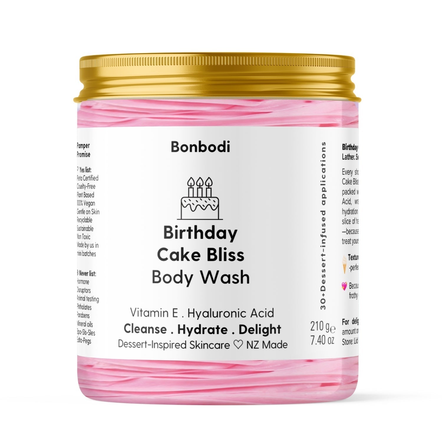 Birthday Cake Bliss Body Wash Bonbodi