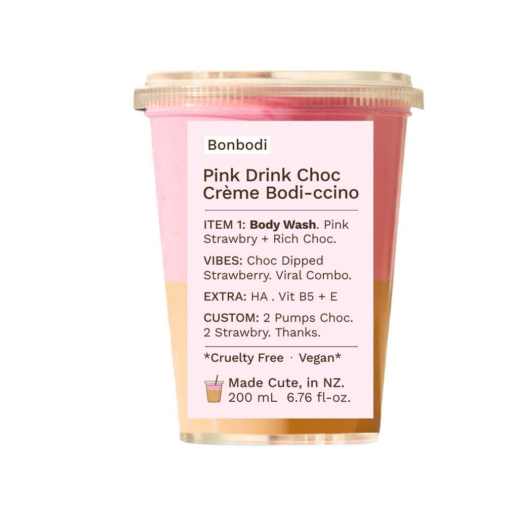 Pink Drink Choc Crème Bodi-ccino Body Wash 200 mL