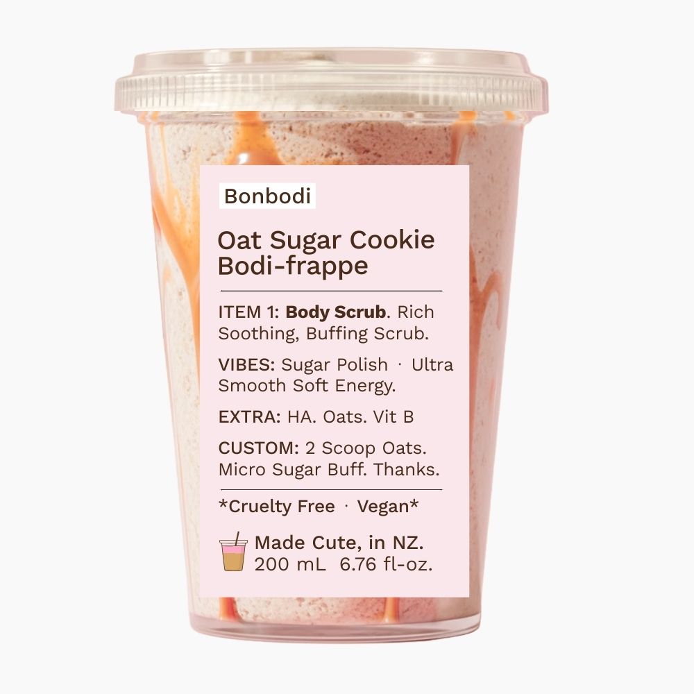 Oat Sugar Cookie Bodi-frappe: Body Scrub