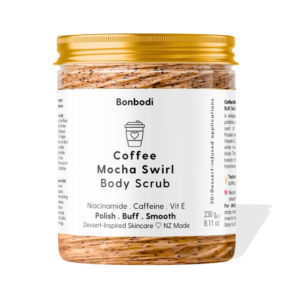 Coffee Mocha Swirl Body Scrub