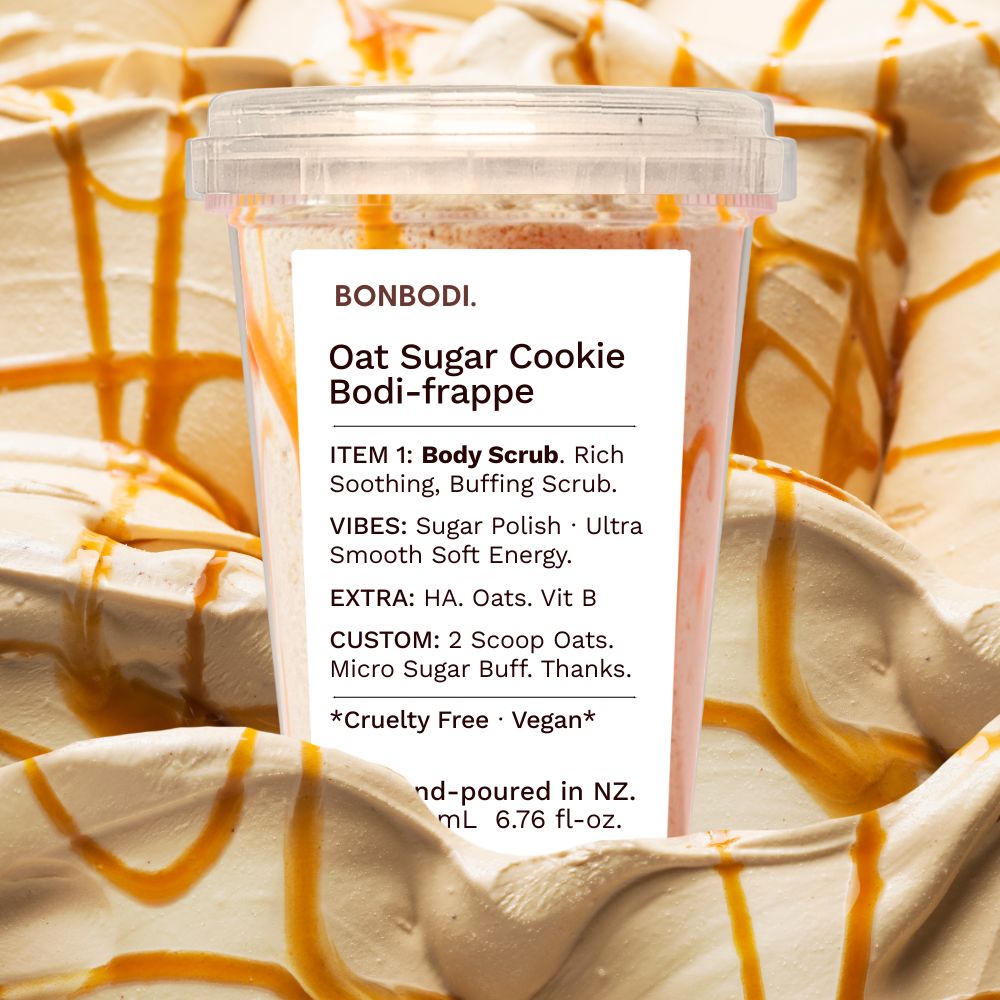 Oat Sugar Cookie Bodi-frappe: Body Scrub