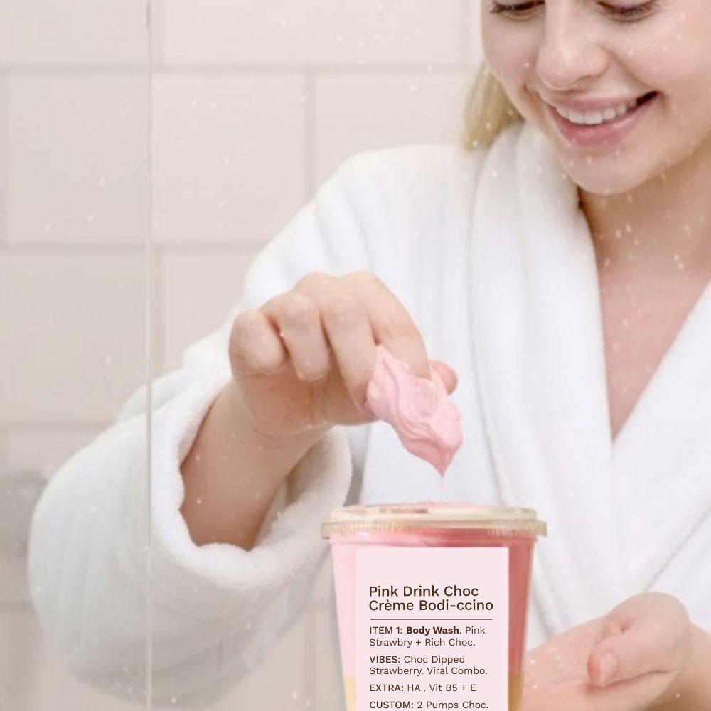 Pink Drink Choc Crème Bodi-ccino Body Wash 200 mL