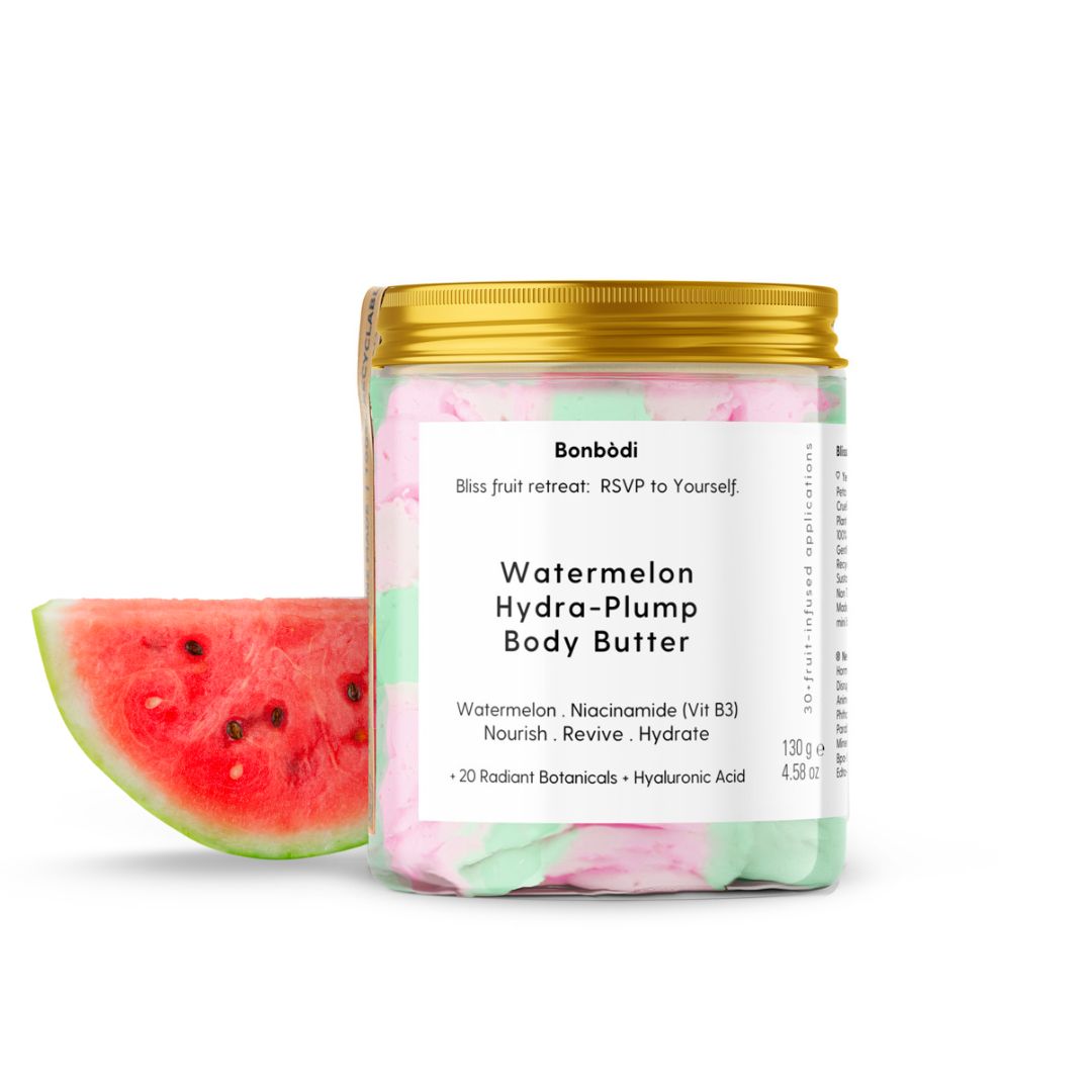 Watermelon Hydra-Plump Body Butter 🍉 Bonbodi Bliss ƒruit Retreat 130g / 4.58 oz