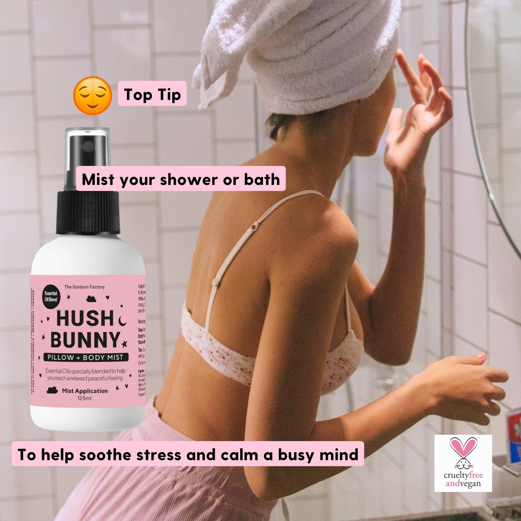 Hush Bunny Pillow and Body Mist NZ