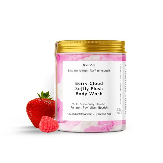 Berry Cloud Softly Plush Body Wash 🍓 Bonbodi  210g