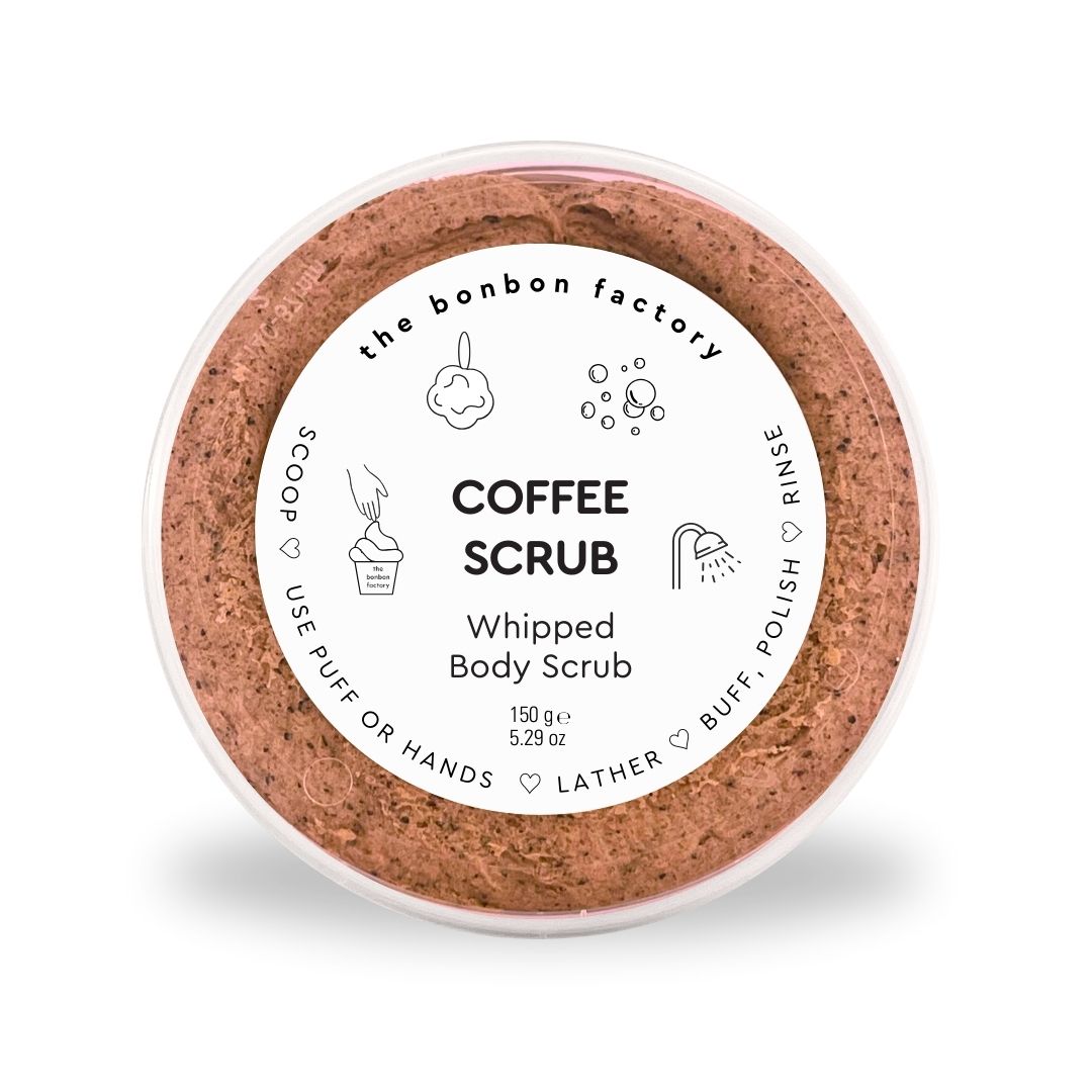 Coffee Whipped Macaroon Scrub ☕-The Bonbon Factory