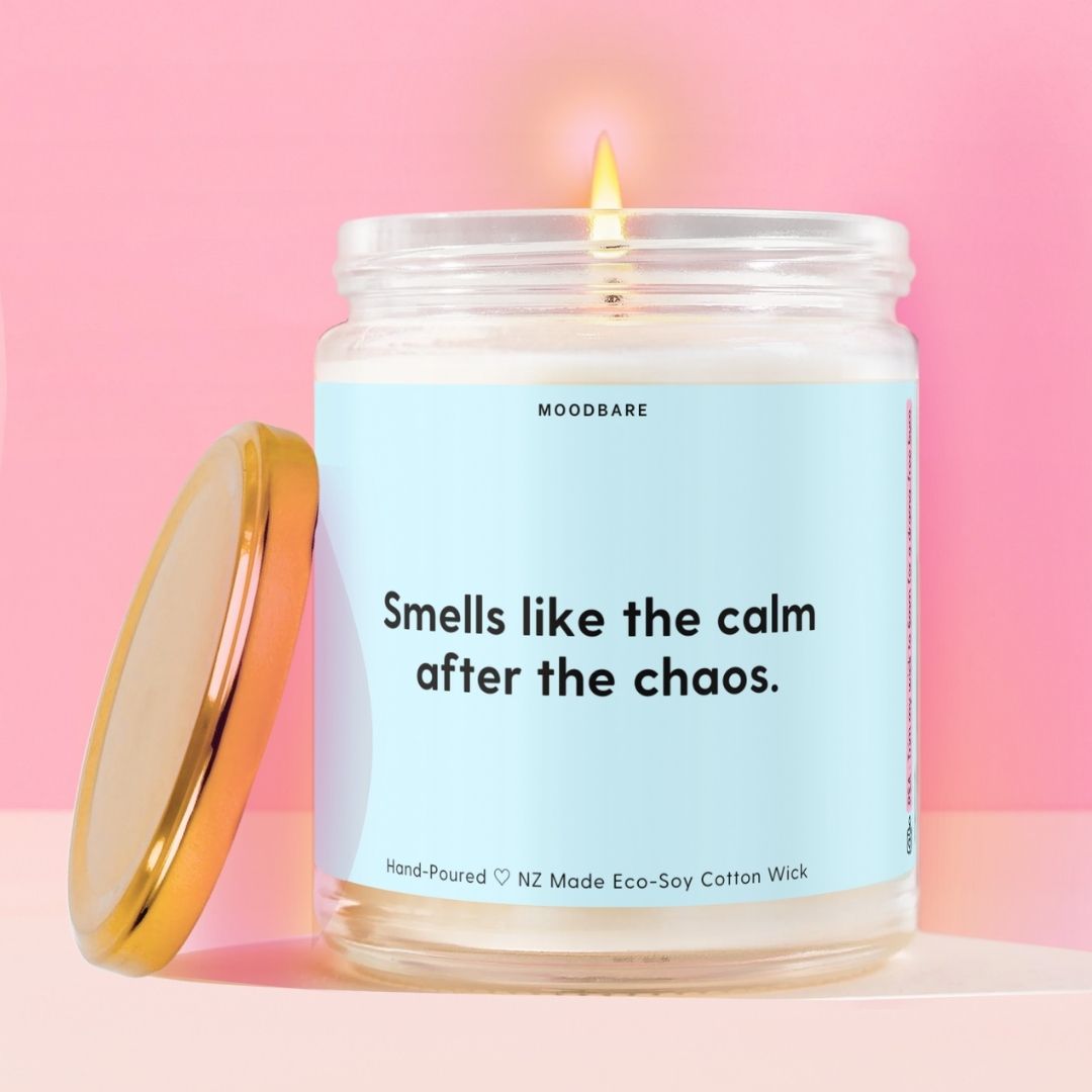 Smells like the calm after the chaos. Moodbare
