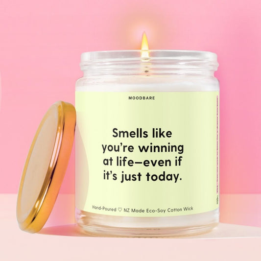 Smells like you’re winning at life—even if it’s just today.