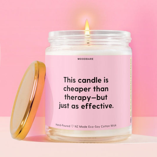 This candle is cheaper than therapy—but just as effective.