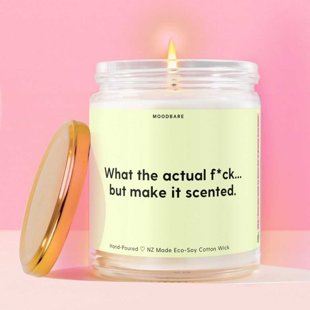 What the actual f*ck… but make it scented. Moodbare