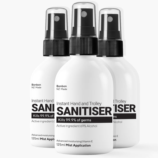 Hand and Trolley | Sanitiser-The Bonbon Factory