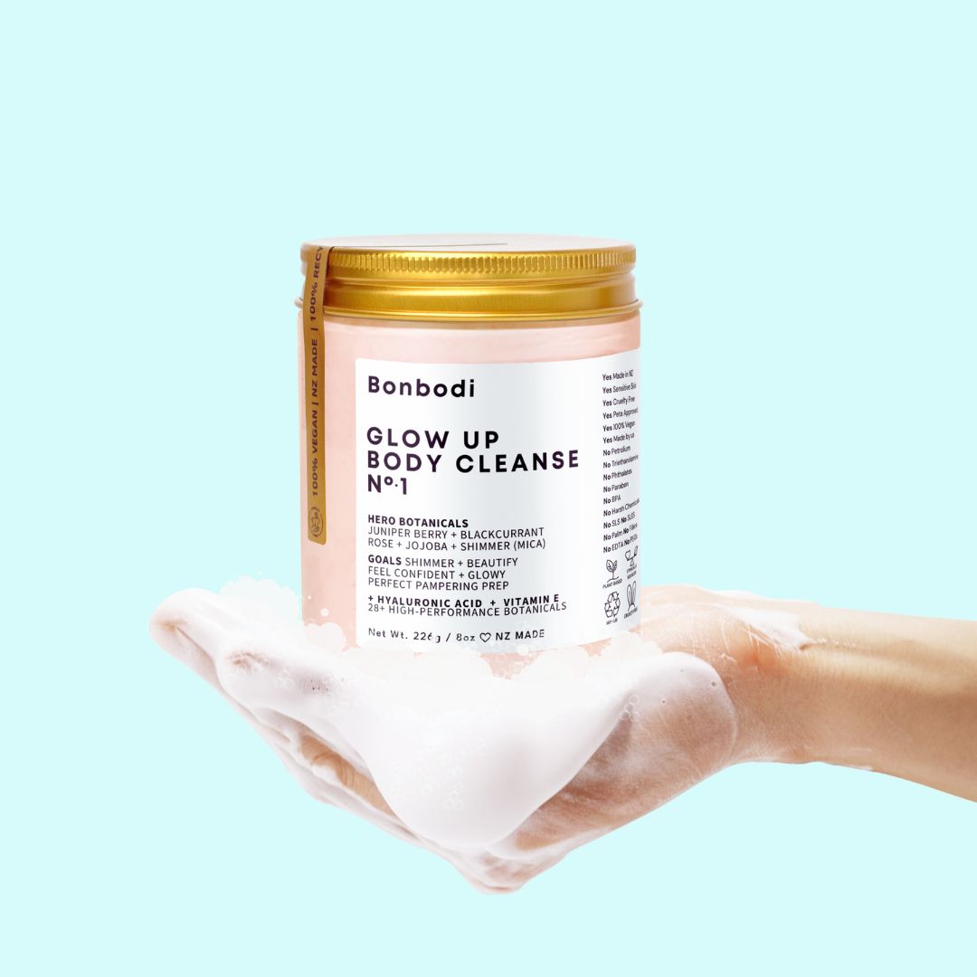 Glowup Body Cleanse - The Perfect Prep + a Hint of Sparkle