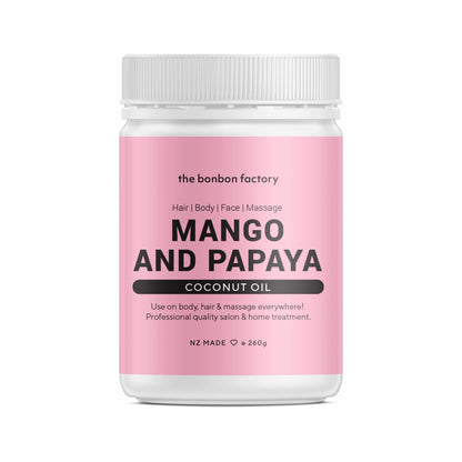 Mango and Papaya Coconut Oil 🌴🌞💛-The Bonbon Factory