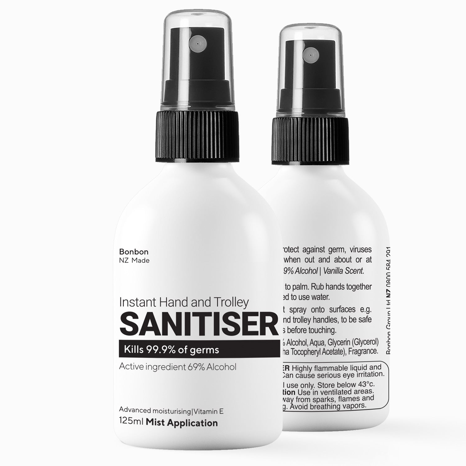 Hand and Trolley | Sanitiser-The Bonbon Factory